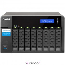 Storage NAS 8 Baias para HD Qnap TVS-871T