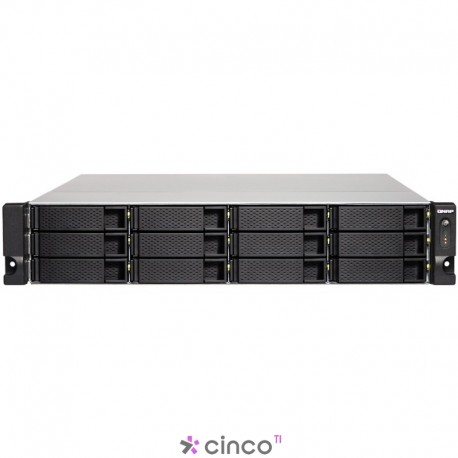 Storage NAS Rack 12 Baias para HD Qnap TS-1263U