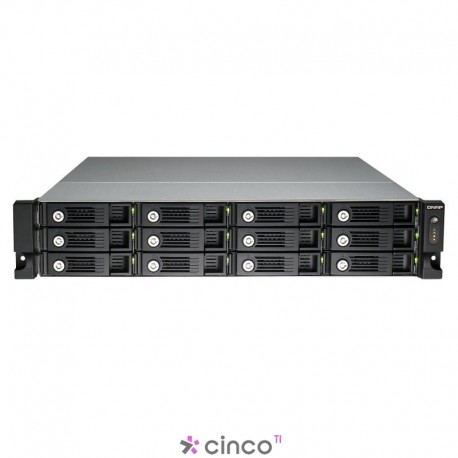 Storage NAS Rack 12 Baias para HD Qnap TVS-1271U-RP