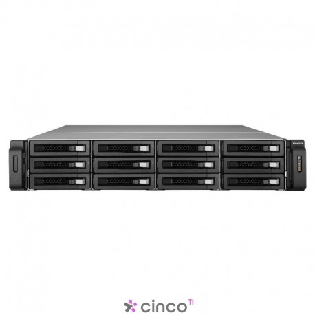 Storage NAS Rack 12 Baias para HD Qnap TS-EC1279U-SAS-RP