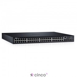 Dell Networking Switch N1548P c/ 48x PoE 10/100/1000Mbps + 4x portas 10GB SFP+ 210-AEWB