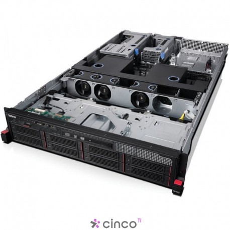 Thinkserver RD450 (Rack 2U) 01x E5-2630v3, 16GB, 2x 600GB SAS 10K 3.5", Fonte 2x 550W 80 PLUS Platinum 70DCA02ABN