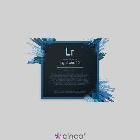 Adobe Lightroom 5 Full 1 User Licença Perpétua.