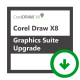 CORELDRAW GRAPHSUITEX8 UPGRADE LIC ESDCDGSX8AMUG