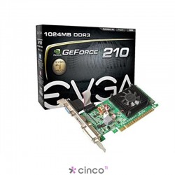 Placa de vídeo Geforce EVGA 210 01G-P3-1312-LR