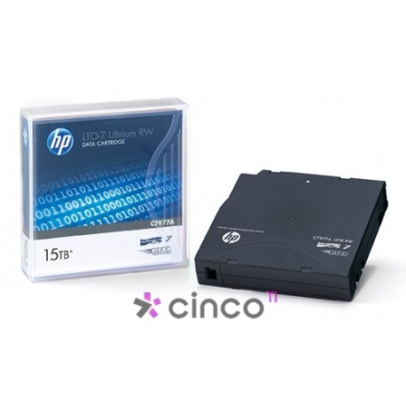 Cartucho de Dados HP LTO-7 Ultrium C7977A 