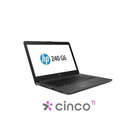 NOTE HP 240 G6 I5-7200U W10PRO 8GB 1TB LCD14 1 ANO BALCAO 