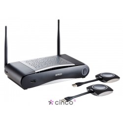 Barco Solução Clickshare (CSE-200) contendo 1x Base Wi-Fi CS-200 e 2x Botoes ClickShare