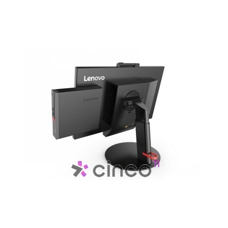 Computador Lenovo Tiny IN ONE M710q Core I3 7100t 4gb 500gb Free DOS - Somente com Monitor Tio