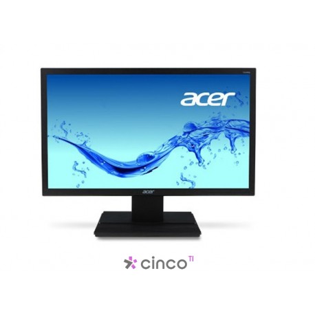 MONITOR ACER V246HQL 23 6 PRETO FHD VGA DVI HDMI INCLINAVEL V246HQL