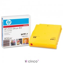 Fita de dados LTO-3 (Ultrium 3) 400/800 GB C7973A