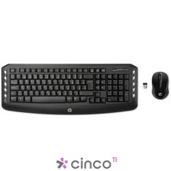 Teclado e Mouse Wireless HP 