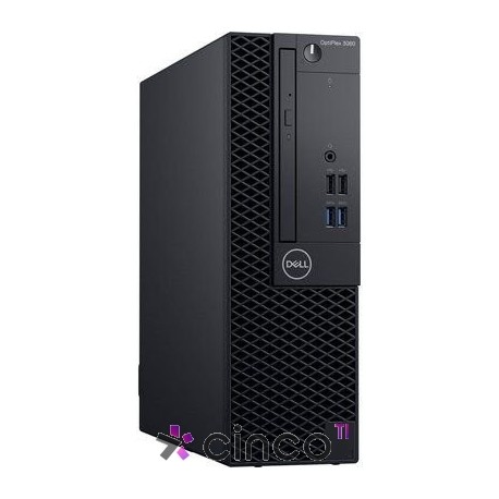 Dell Microcomputador Optiplex 3060SFF, Core i3-8100, 4GB, HDD 500GB, Win 10 PRO 210-AOOS-6391-DC115 