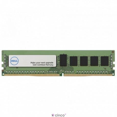 Módulo de Memória Dell Certificado de 8GB - 1RX8 RDIMM 2666MHz LV AA456322