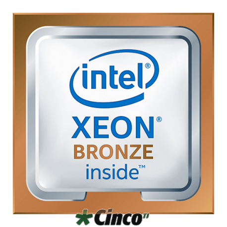 Processador Intel Xeon Bronze 3104 1.7G, 6C/6T - P/ T440E 338-BLTP