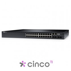 Sistema Comutador de Pacote de Dados (Switch) Dell EMC N3024ET-ON 210-APXD