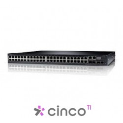 Sistema Comutador de Pacote de Dados (Switch) Dell EMC N3048ET-ON 210-APXE