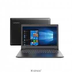 Notebook Lenovo B330-15ikbr Intel Core I3 7020u 4gb 500gb 15.6 Windows 10 Home Preto 81M10001BR 