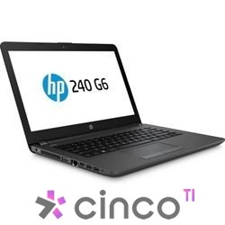 Notebook HP 240G6 Intel i5-7200U, 8GB DDR4, SSD 256GB M2, Tela 14", Windows 10 PRO