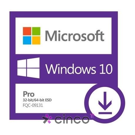 WINDOWS 10 PRO 32/64 BITS - ESD FQC-09131