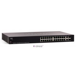 Cisco Gigabit PoE with 4-Port 10-Gigabit Smart Switch SG250X-24P-K9-BR