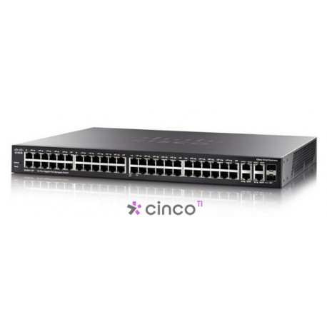 SWITCH SG350 - 52-PORT GIGABIT MANAGED SWITCH SG350-52-K9-BR