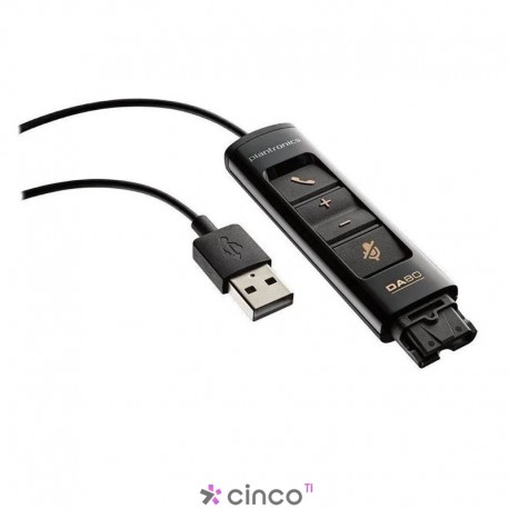 Processador De Áudio Qd Usb Da80 Poly 2215-65169-002