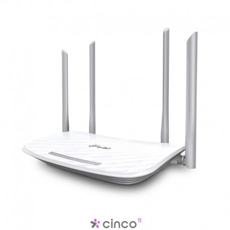 ROTEADOR WIRELESS GIGABIT DUAL BAND AC1200 4 ANTENAS EXTERNAS ARCHER C5-W