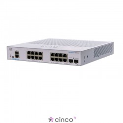 Switch inteligente Cisco Switch inteligente Cisco Business CBS250-8FP-E-2﻿﻿G 8 portas GE PoE PS CBS250-8FP-E-2G-NA