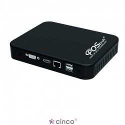 Mini PC CELERON QUAD CORE N4120 2.4GHZ 4GB SSD 128GB LINUX POS272-7202