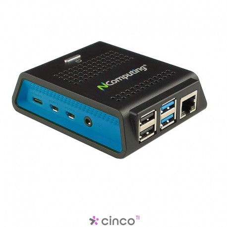 NComputing RX420 (RDP) Thin Client (Pi4,1.5GHz, 2GB, 16GB SD) for Microsoft RDS, WVD, VERDE VDI 500-0184