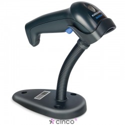 Leitor de Código de Barras QuickScan Elgin QW2120 Linear Imager USB Preto com Pedestal