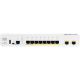 2960C PoE Switch 8 FE PoE, 2 x Dual Purpose Uplink, LAN Base