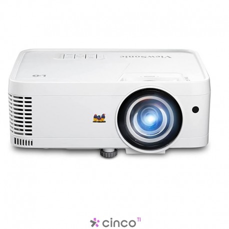 PROJETOR LED VIEWSONIC LS550W DLP LED 1280X800 WXGA HDMI/USB - 2000 ANSI LUMENS - 3000 LUMENS LED - LS550WH