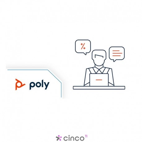 Poly+ Suporte para dispositivos de conferência pessoais