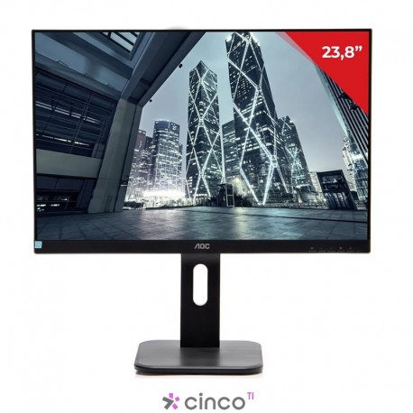 Monitor AOC 23'8 24P1U VGA LED 60Hz FHD HDMI/USB/DP 24P1U