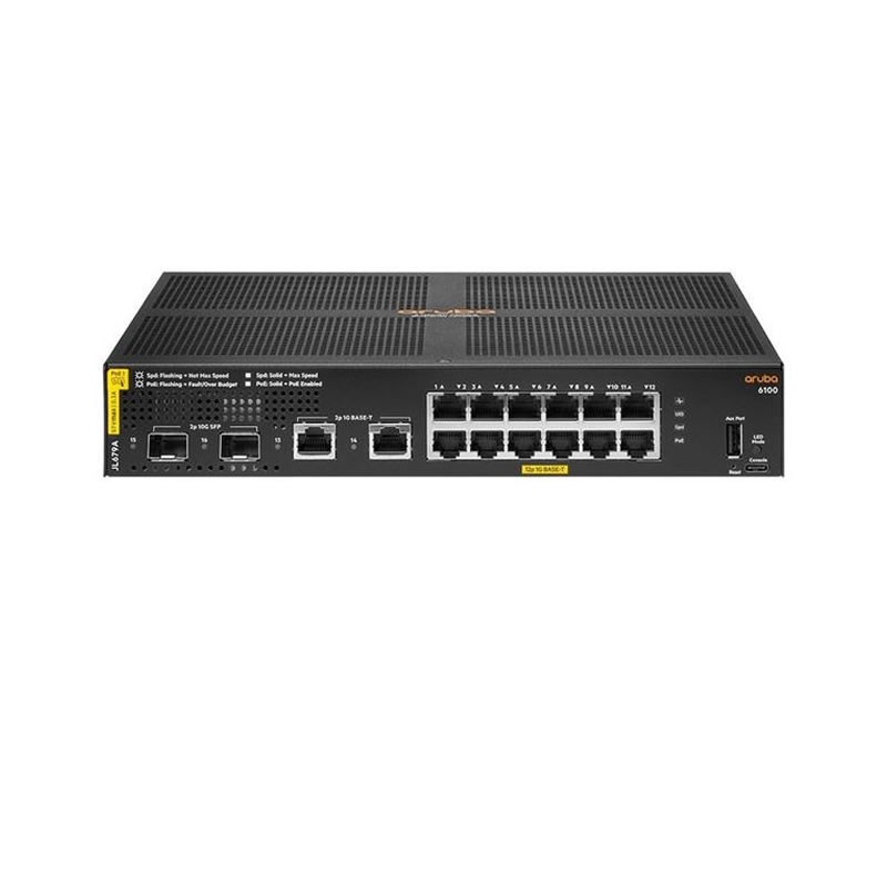 Aruba 6000 12G CL4 2SFP 139W Swch - POE R8N89A