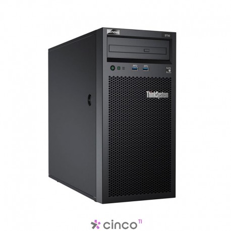 Servidor Lenovo ISG ST50 Xeon E-2224G 8GB 1TB Sata 7Y481002BR 