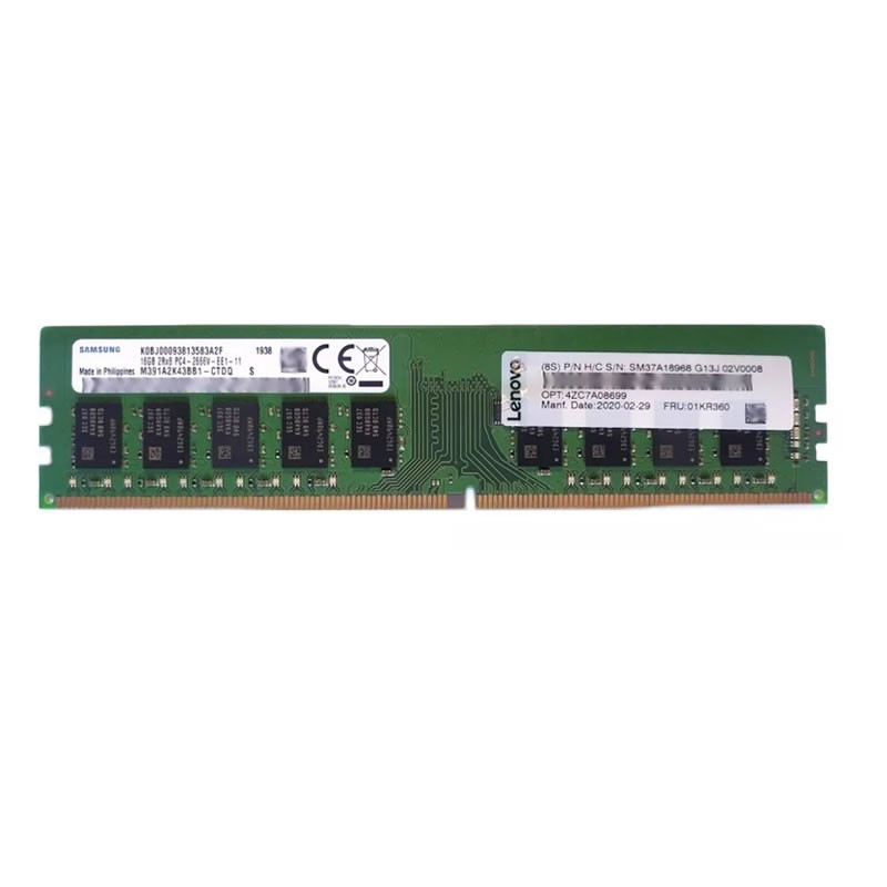 Mem ria Lenovo ISG 16GB 2Rx8 DDR4 3200 ST50V2 4X77A77495