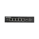 HIKVISION SWITCH HARSH POE NAO GERENCIAVEL DE 4 PORTAS FAST ETHERNET DS-3T0306HP-E