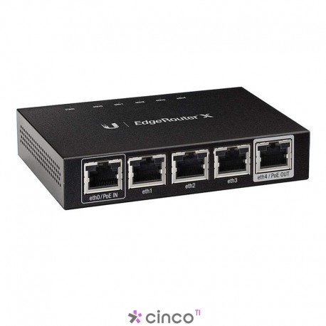 Roteador Ubiquiti EdgeRouter 5P (1P) PoE ER-X