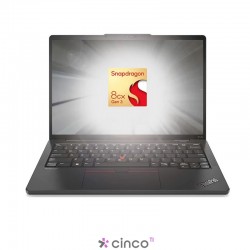 Notebook Lenovo X13s G1 Qualcomm Snapdragon SC8280 8GB 256GB SSD M2 13" WIN 11 PRO 21BY0016BR