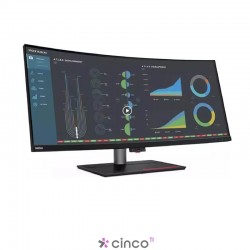 Lenovo ThinkVision Monitor Ultra-Wide Curved 39.7 pol WUHD P40w-20 62C1GAR6US