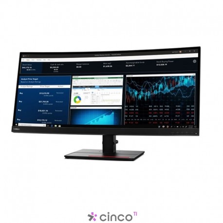 Lenovo ThinkVision Monitor 34 pol P34w-20 UHD 62CCRAR3US