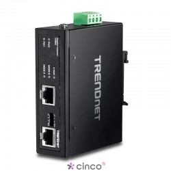 Injetor Gigabit UPoE de 60 Watts industrial endurecido TI-IG60