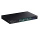 TrendNet Switch Web Smart PoE+ de 28 portas Gigabit com slots SFP+ 10G TPE-30284