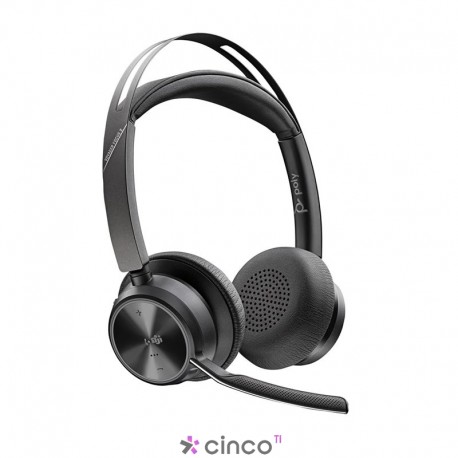 POLY HEADSET VOYAGER FOCUS 2 MICROSOFT TEAMS CERTIFIED USB-A 77Y85AA
