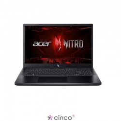 Notebook Gamer Acer Nitro V15 Intel Core i5 13ª Geração 8GB RTX 3050 SSD 512GB Tela 15.6" Full HD Linux Anv15-51-57ws