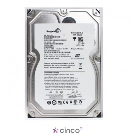 Disco Rígido Seagate 1TB, SATA