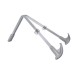 Litestand Note Suporte portátil para tablet e notebook LNOTE-ICESILVER